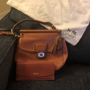 Coach Brown Leather Crossbody
